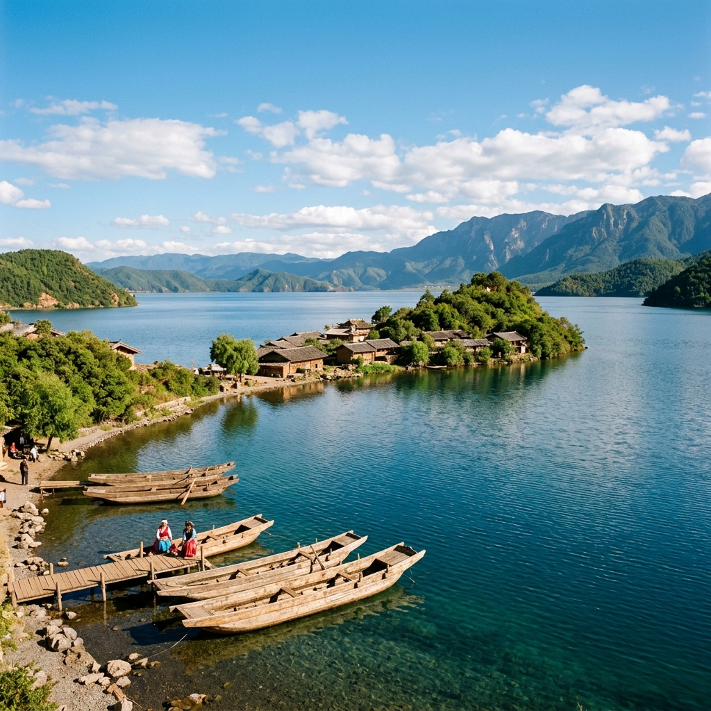 从岷江到泸沽湖